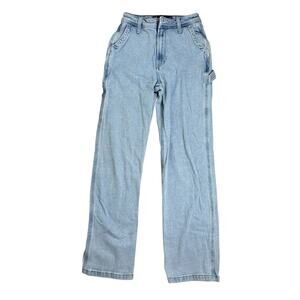 Hollister Women's Ultra High-Rise Dad Jean | Light Blue Wash | Size 0R